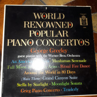 1959 World Renowned Popular  Piano Concertos