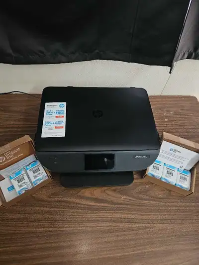 HP Envy 5660 Printer w/ 7 Instant Ink Cartridges, View more