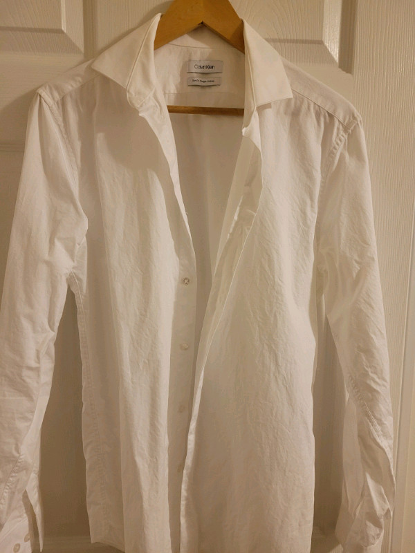 Men's Cotton White Dress Shirt Size 15/33 in Men's in City of Toronto