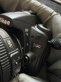 Nikon D90 with camera backpack kit