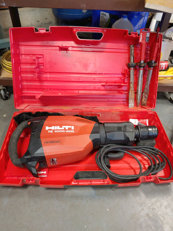 PRICE REDUCED! Almost new Hilti TE1000-AVR concrete demo hammer, used for sale  