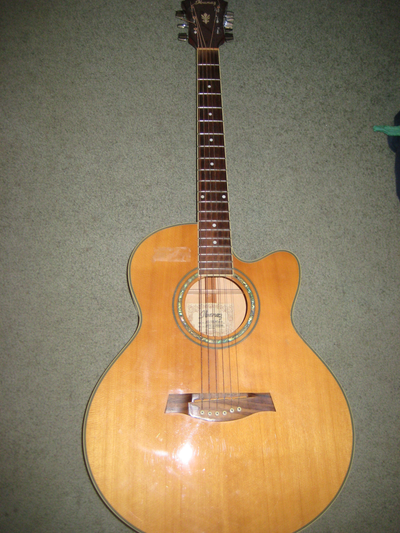 'IBANEZ' AEL10E-NT ELECTRIC/ACOUSTIC GUITAR, View more