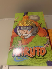 Naruto box set 1 manga volume 1-27