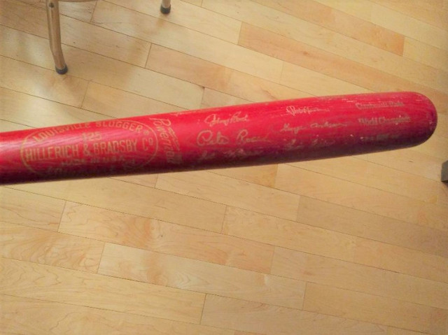 RARE Collector Baseball Bat Pete Rose + Bobblehead Shoes in Arts & Collectibles in City of Toronto - Image 2