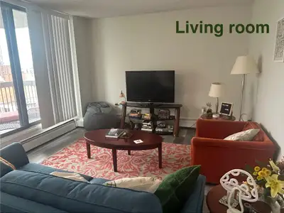 1 bedroom available in cozy downtown 2 bedroom apartment