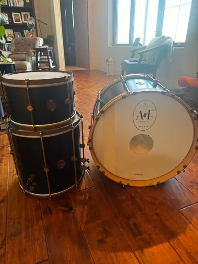 A&F Black Club Drum Kit, View more