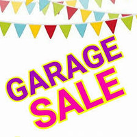 Garage Sale:  Saturday, April 20, 2024 7am -1 pm
