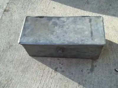 Metal Keepsake box with Closure, View more