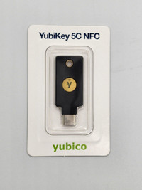 New sealed YubiKey 5C NFC