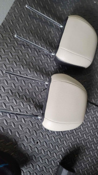 Mustang premium leather headrests