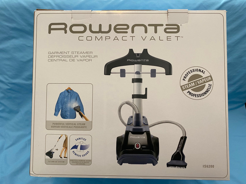 Rowenta compact valet garment steamer is6200 online