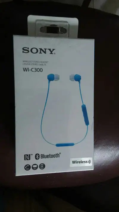 Sony Wireless stereo headset WI-C300, View more