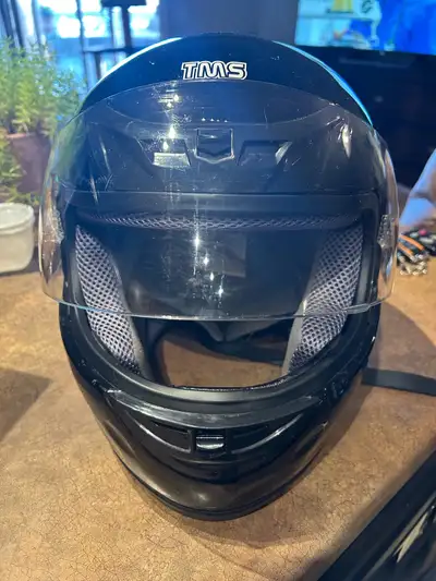 TMS (TML Motosports) modular flip-up motorcycle helmet. XL. 61-61 cm Was used as a dirt bike helmet...