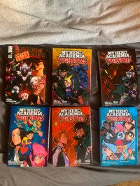 My Hero Academia  Manga Vol. 24 & MHA Vigilantes Vol,1-4 and 6