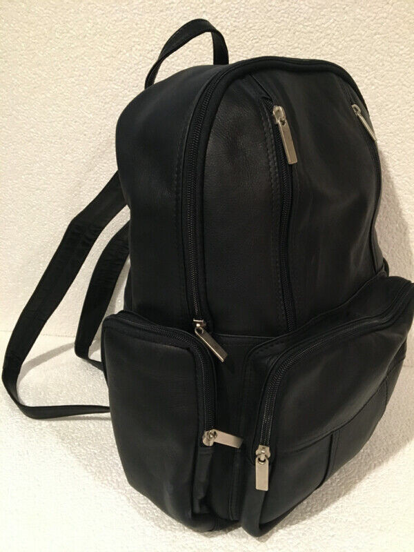 Leather Laptop Backpack (Mint) in Laptop Accessories in Windsor Region
