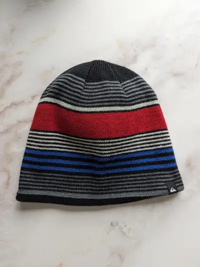 Kids 3-6Y cotton stripes beanie, View more
