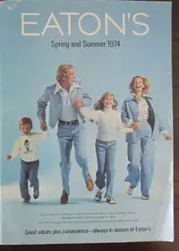 Vintage 1974 Eaton's Spring/Summer Catalogue