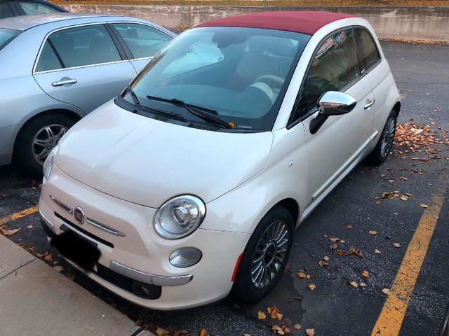 2012 Fiat 500C convertible in Cars & Trucks in Markham / York Region - Image 2