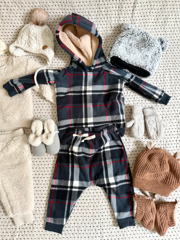 Winter Baby Clothing 0-12M | 20 pieces | AestheticGenderNeutral in Clothing - 3-6 Months in Mississauga / Peel Region - Image 2