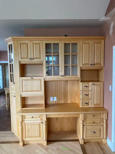 armoire de cuisine bois massif, View more