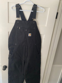 Brand New Carhartt Insulated Bib Overalls - Size Medium Short