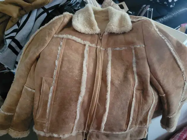 Great condition Vintage Jonathan Christopher Shearling jacket in Men's in City of Toronto - Image 3