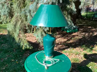 Table Lamp - Vintage Retro Green Light, View more