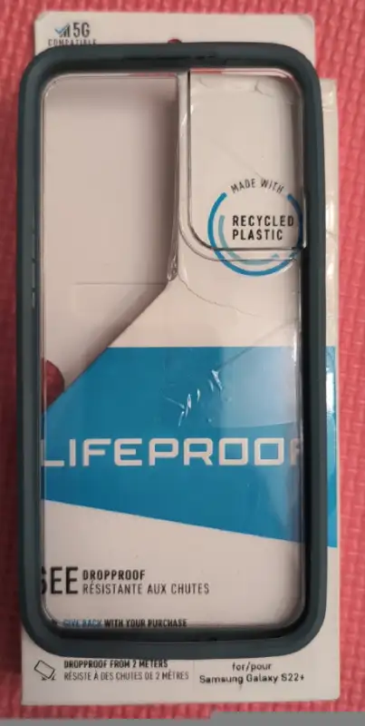 LifeProof See Series Case ONLY Samsung Galaxy S22+ ZEAL Grey in Cell Phone Accessories in City of Toronto - Image 7
