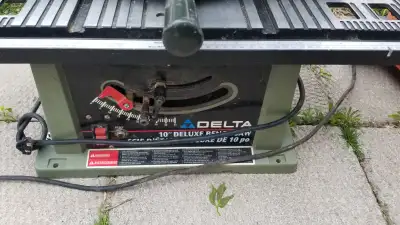 Delta  10inc  table saw, View more