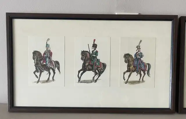 THE PICK UP : CROW FOOT LIBRARY(NW )  PAIR OF VINTAGE PRINTS OF in Home Décor & Accents in Calgary - Image 4