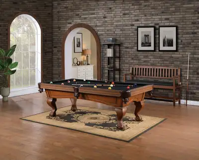 New 1" Slate Pool Tables - Largest Selection, value pricing, View more
