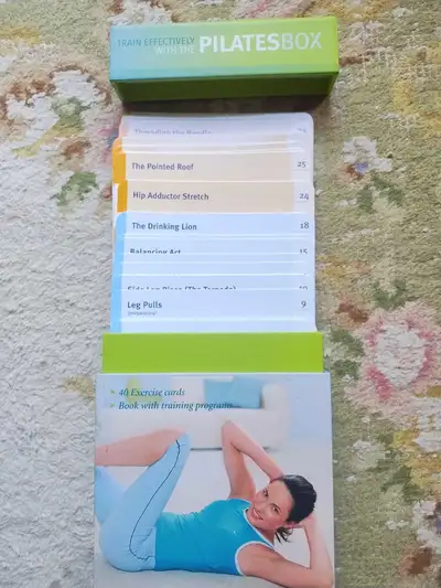 Pilates Box - exercise cards by Antje Korte, View more