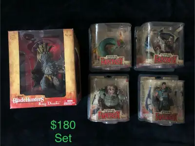 Sold as set! MIB. - Never opened Price reduced!