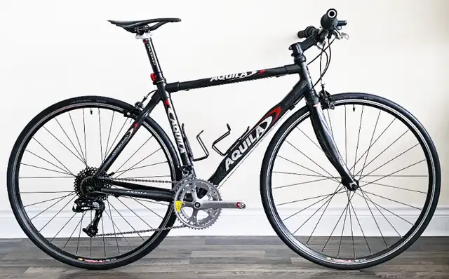 Full Carbon Aquila flat bar 2x10 Racing Road Bike Mint in Road in City of Toronto - Image 2