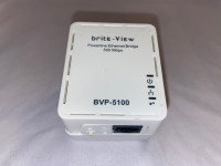 Brite-View Powerline Ethernet Bridge 500Mdps