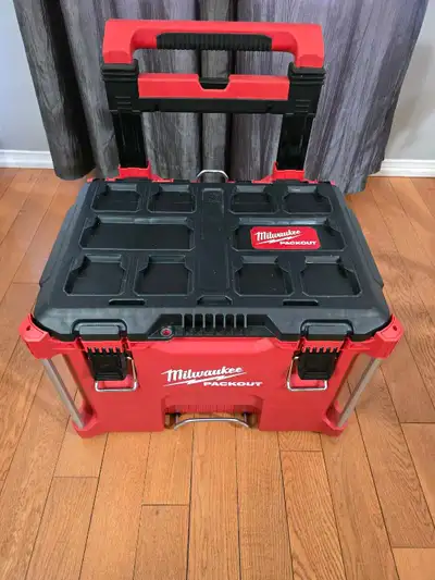 Milwaukee Packout Rolling Tool Box, View more