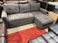 Sectional with sofa bed on sale brand new only