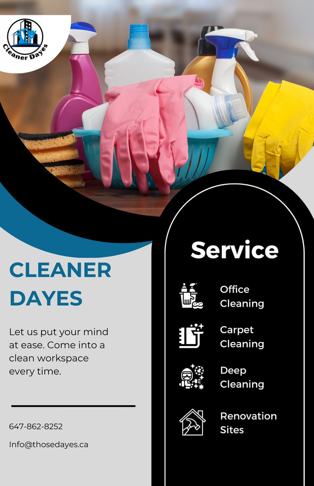 Cleaner Dayes  in Other in Mississauga / Peel Region - Image 2