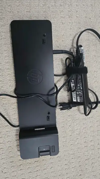 HP Ultra Slim Dock 2013 Docking Station with Power Adapter, View more
