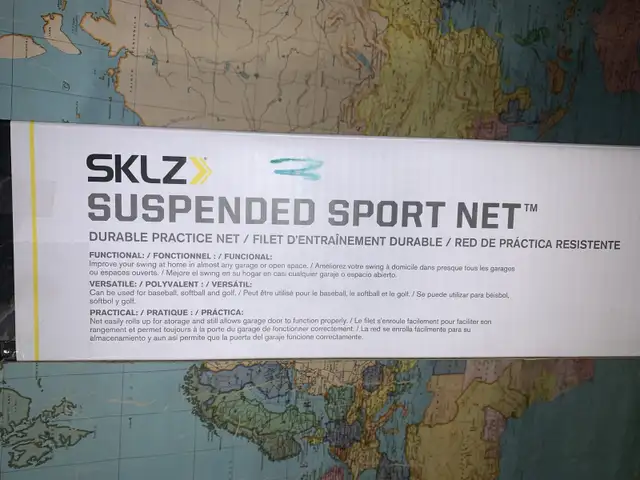 Skilz Suspended Sport net. 2.2 x 2.13meters (7ft x 7ft).  in Baseball & Softball in Norfolk County - Image 5