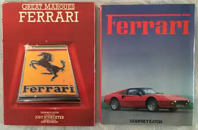 2 livres sur la FERRARI (en anglais) (les 2 pour $10), View more