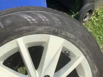 P-185/65 R15 avec roues pour Golf Volkswagen