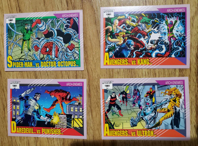 1991 Marvel Comic Cards for sale in Hobbies & Crafts in Truro - Image 3