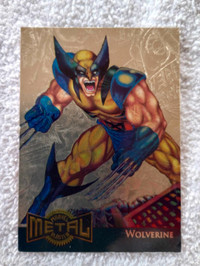 Limited Edition Wolverine 18 of 18 1995 Marvel Gold Blaster Card