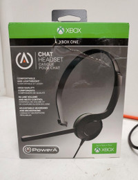 PowerA Chat Headset for Xbox One- BRAND NEW