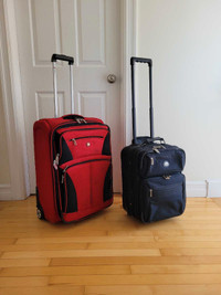 Luggage Set: 25" SWISS GEAR Suitcase + 20" Carry-On.