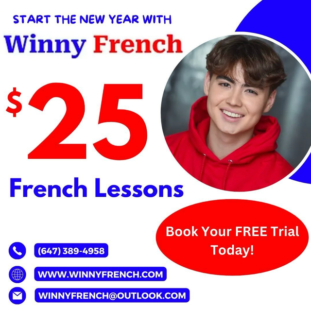 FRENCH LESSONS FROM $25421186733595709440