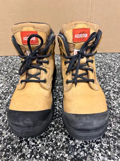 Aggressor Steel Toe Work Boots,  women’s size 6 , View more