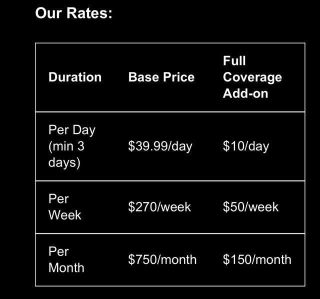 Location auto/Rent a car 750$/mois — photo 2