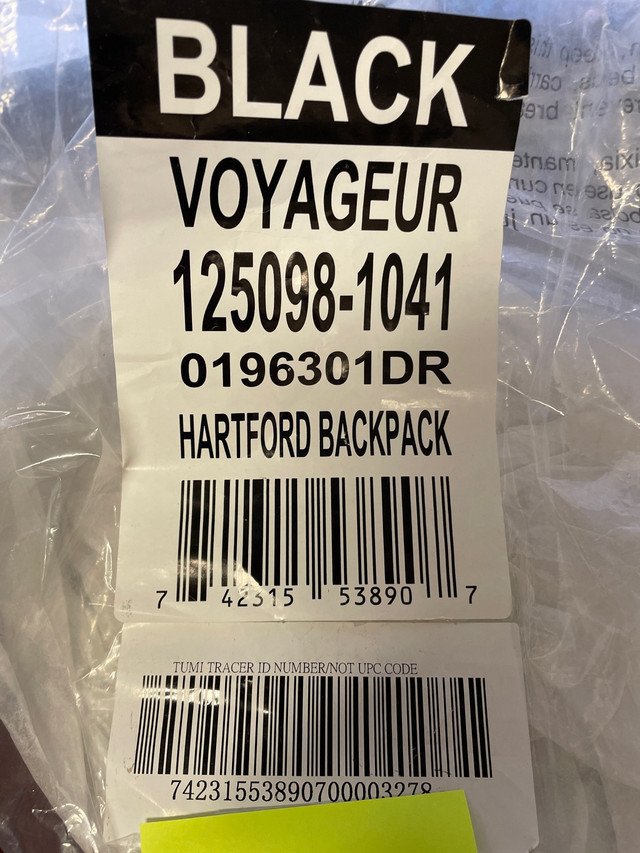 Tumi Voyageur Hartford Backpack  in Women's - Bags & Wallets in Norfolk County - Image 4